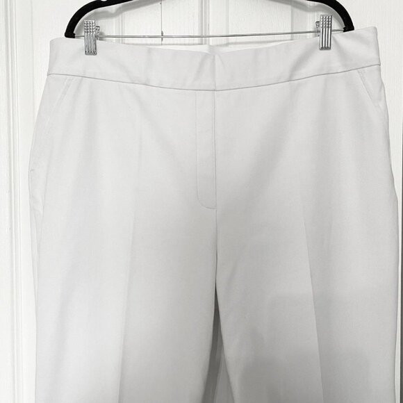SPANX Women's White Straight Leg Pants - Picture 6 of 11